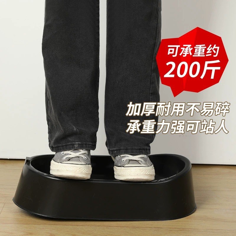 Temporary disposable simple toilet, squat toilet, construction site squat toilet, plastic seat toilet and toilet bowl details Picture