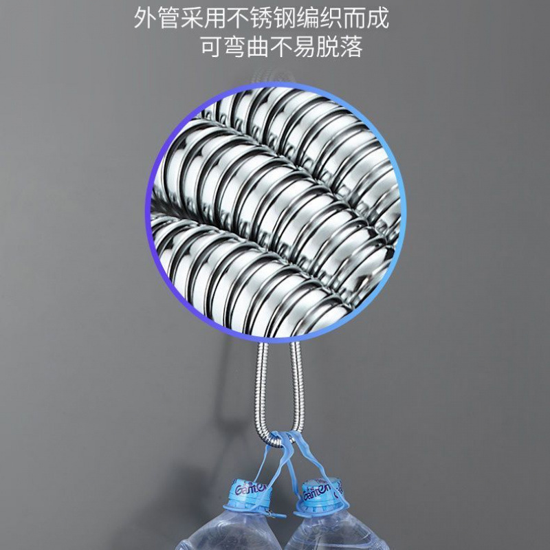 Shower head, hose, bathroom bath water pipe, shower pipe, rain shower heater, water heater accessories, universal set Item Picture