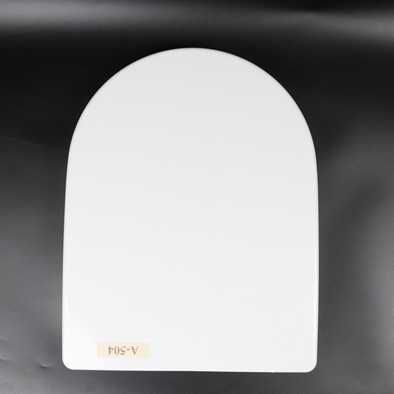 The Dayao toilet seat cover is suitable for the Yigao thickened toilet seat cover, the old-fashioned fixed one-button accessory U-shaped toilet PP cover details Picture