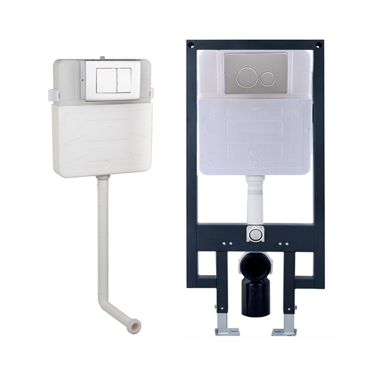 Hidden water tank toilet, large flushing force, concealed concealed installation, embedded hanging toilet, squat toilet, hidden water tank wholesale Item Picture