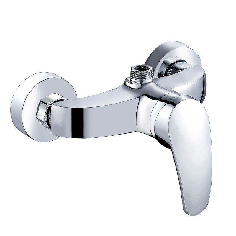 Thickened faucet, household engineering, school solar mixing valve, bathroom, gym, bathhouse, two-in-one shower faucet Item Picture