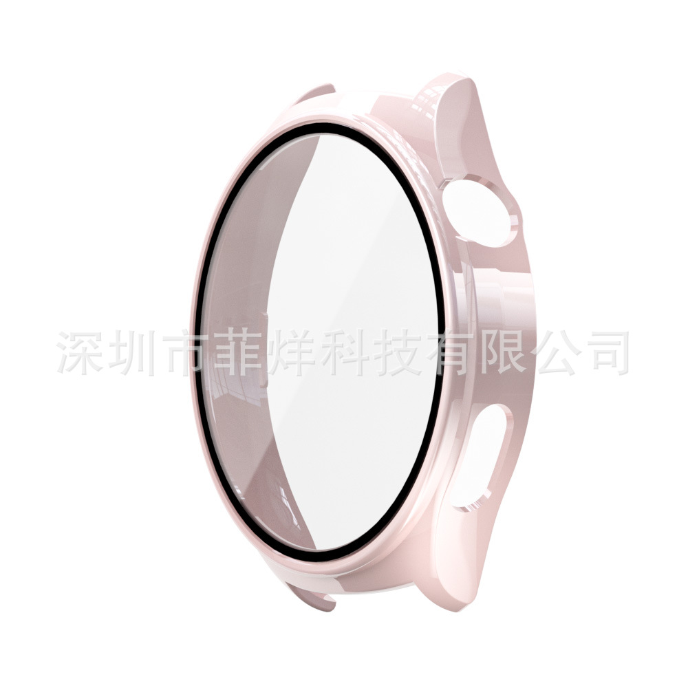 Suitable for HUAWEI watch case, HUAWEI Watch 4 watch case, PC tempered case film integrated watch case Item Picture