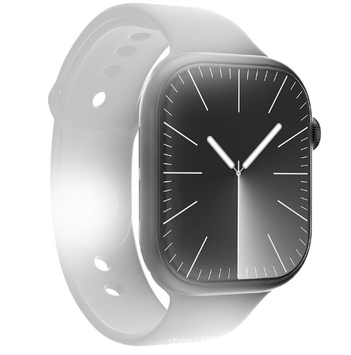 Huaqiangbei s10 max Bluetooth Call 2.29 Ultra-thin AMOLED Screen Dynamic Island NFC Sports watch Specification drawing