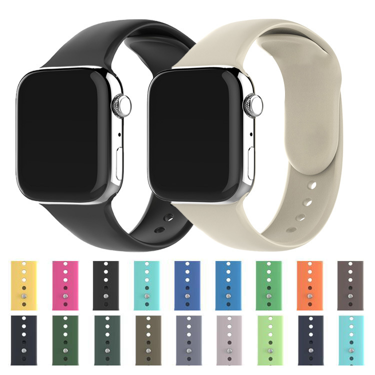 Suitable for classic single-color silicone wristbands of Apple, iwatch wristbands, and AppleWatch sports wristbands full figure