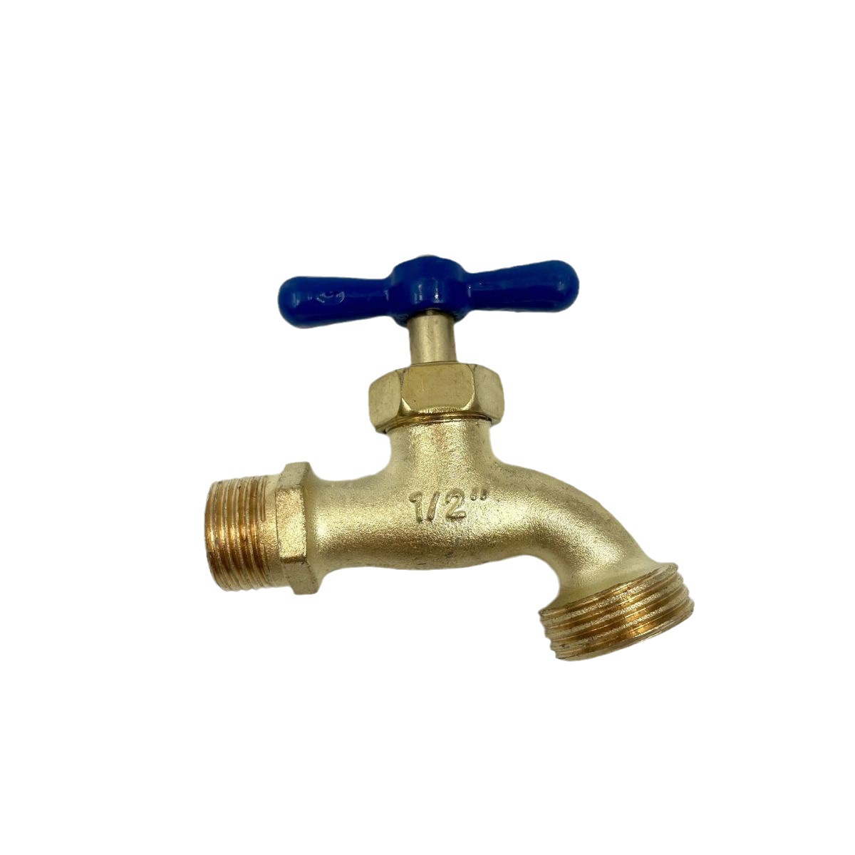 South American zinc alloy copper-plated faucets for export, washing machines for outdoor gardens, zinc alloy copper-plated slow-boiling faucets details Picture