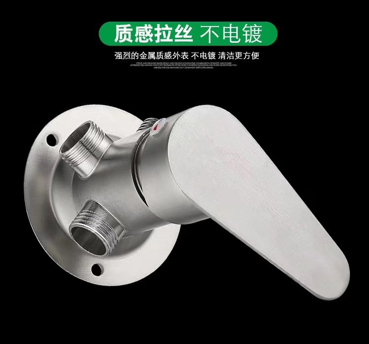 304 stainless steel exposed mixing valve, hot and cold shower head set, faucet, electric water heater, solar switch Specification drawing