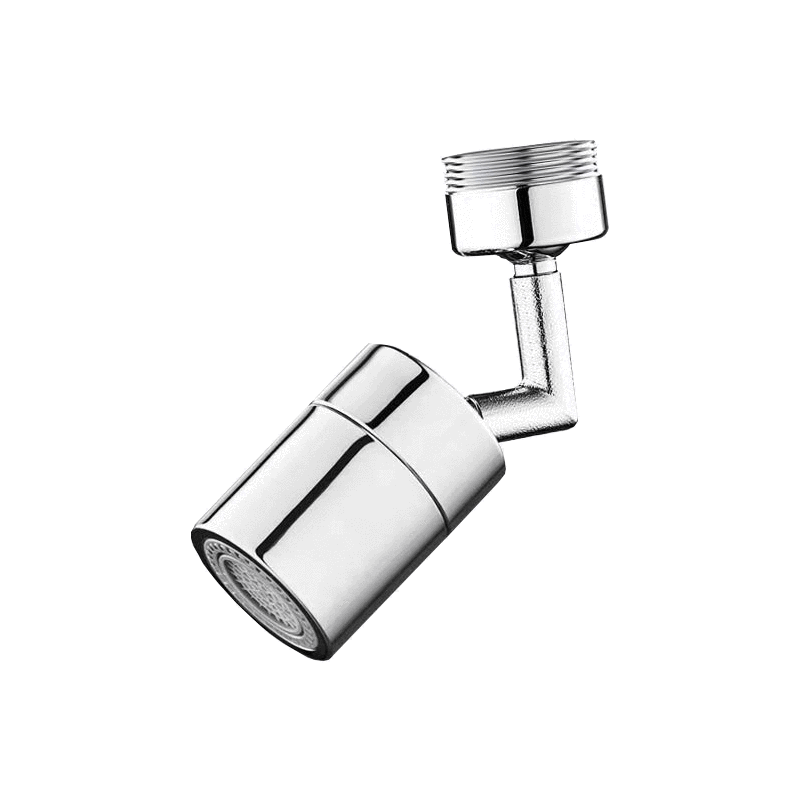 The washbasin faucet is equipped with a 720-degree universal splash-proof head, an extended bubble faucet, and a rotatable water nozzle with two water discharge Settings Item Picture