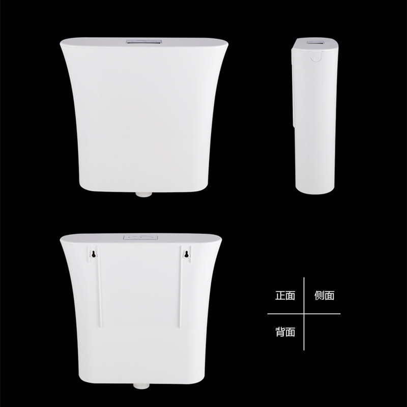 Squat toilet water tank, flushing toilet, large flushing force, bathroom toilet, squat toilet, flushing water tank, wall-mounted double-press energy-saving water storage tank Application Scenario