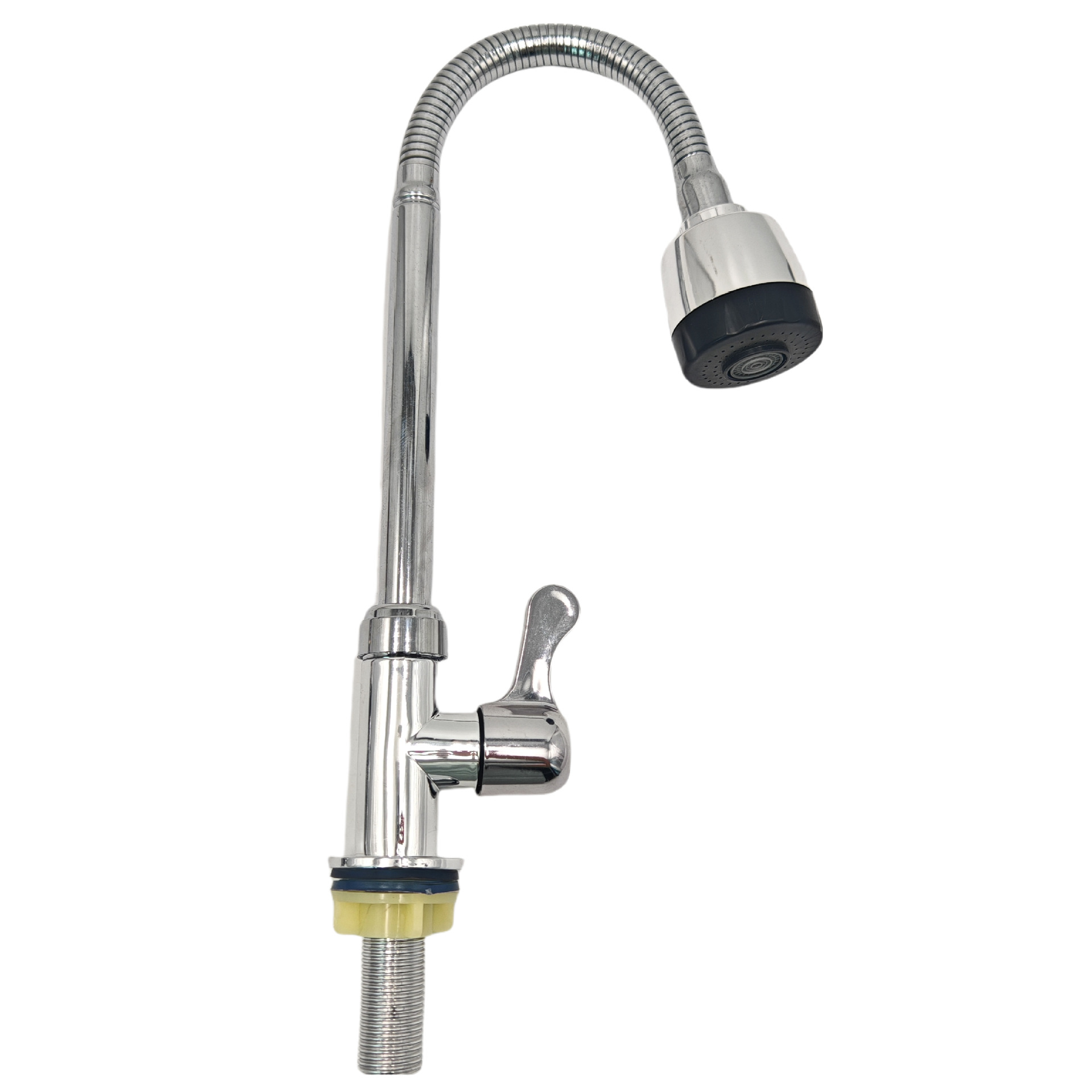 Southeast Asian wall-mounted faucet, kitchen wall-mounted single-cooling universal sink faucet, kitchen stainless steel balcony faucet Item Picture