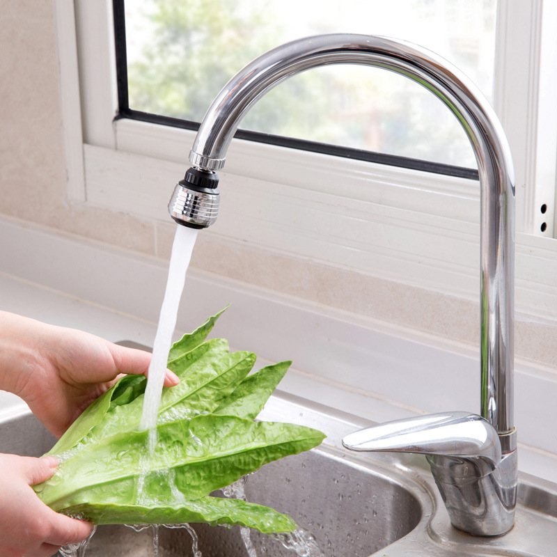 T kitchen faucet, showerhead, spout anti-splash head, water-saving device, extension, foaming showerhead filter, extender Specification drawing