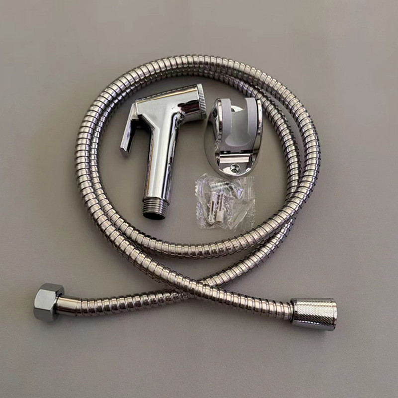 304 spray gun plastic feminine washer with pipe base set Toilet companion accessories Spray gun Amazon foreign trade version full figure