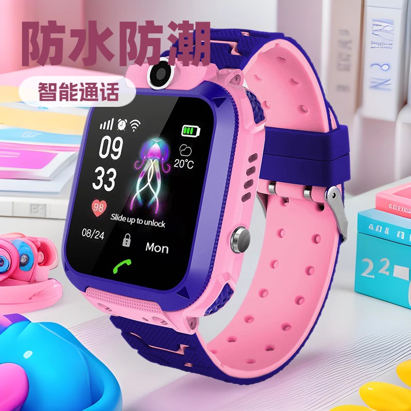 Q19 Children's smart smartwatch for mobile primary school students, Genius waterproof Camera, micro-chat and call Q12 Wholesale gifts full figure