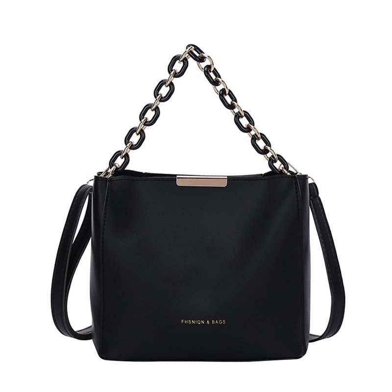 The 2022 new Korean-style women's bucket bag is a trendy spring and summer single-shoulder crossbody bag for young women. It's a cute and simple commuting bag for women Item Picture