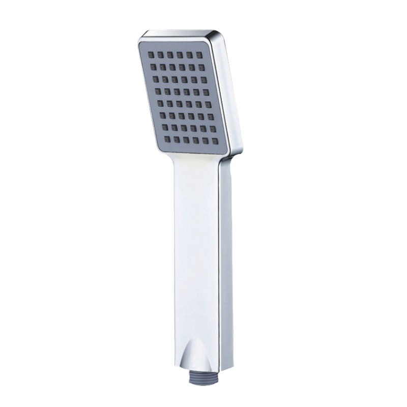 Factory wholesale square portable anti-clogging hand-held shower heads, single-function shower heads, pressure-increasing water-saving shower heads Item Picture