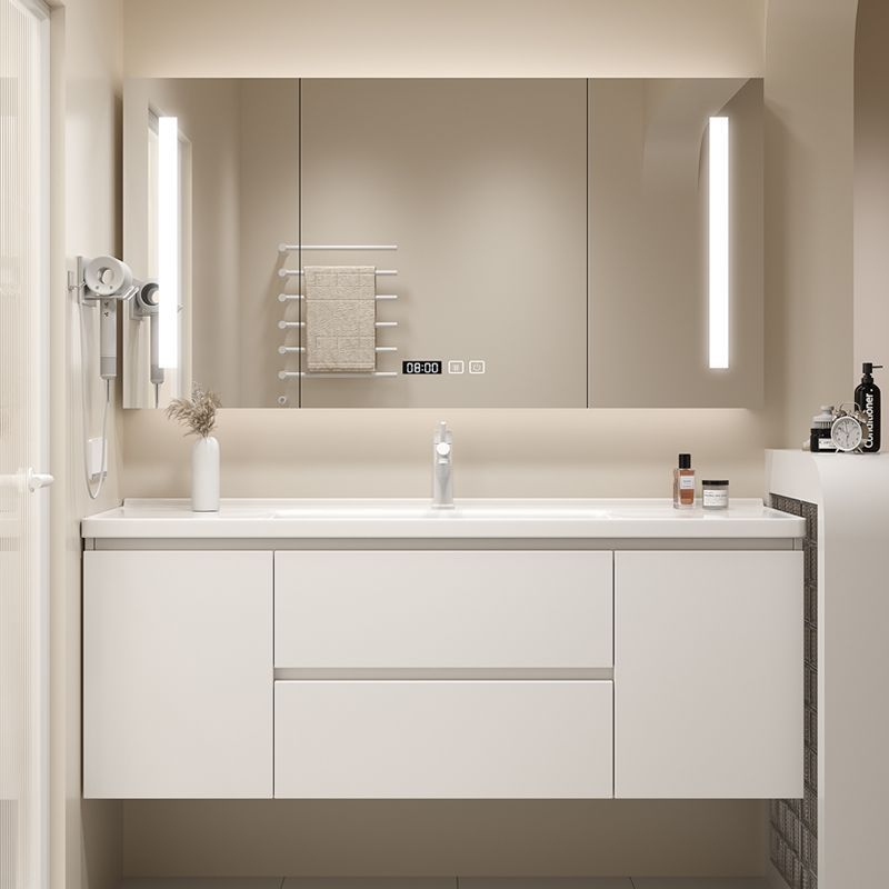 Household washbasin, washbasin, cabinet combination, washbasin, light luxury bathroom cabinet combination, washbasin, bathroom Application Scenario