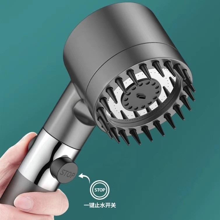 Cross-border wear spray powerful pressurized showerhead, bathroom shower filter, shower head spray, hand-held spray Application Scenario