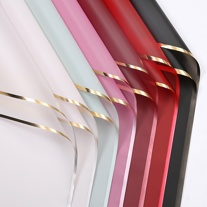 幻想曲系列无人之境鲜花包装纸半透明雾面礼物花束纸花店