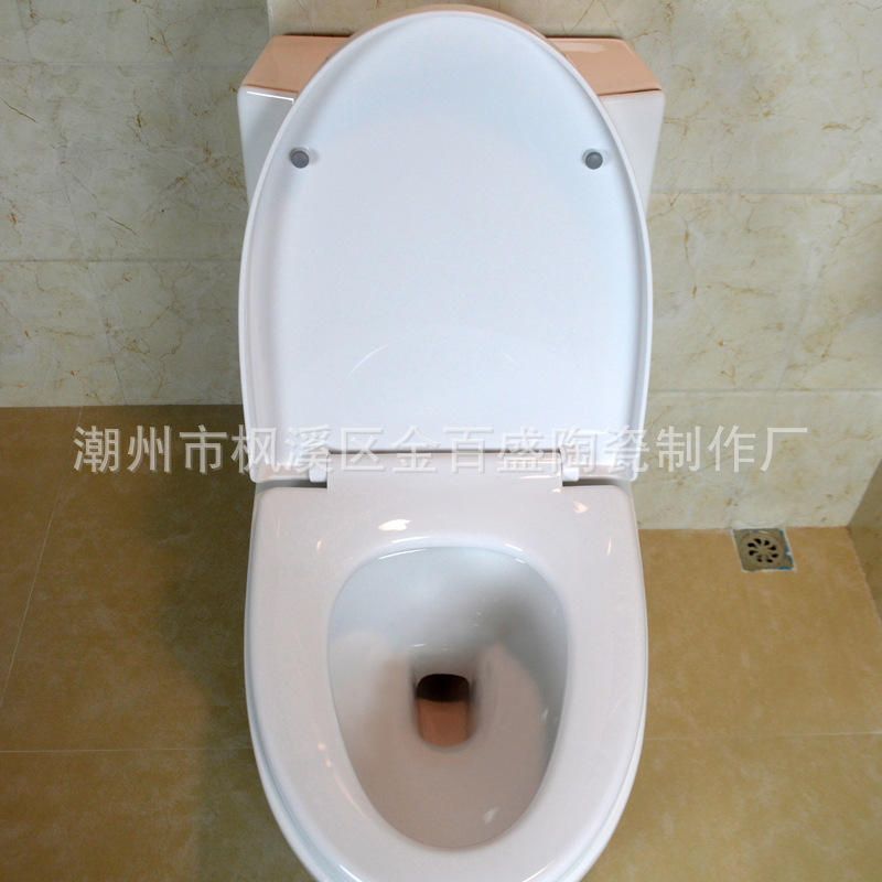 Siphonic toilet ceramic toilet manufacturer direct sales of one-piece ordinary flush toilet, Jinbaisheng Sanitary Ware 8011 Item Picture