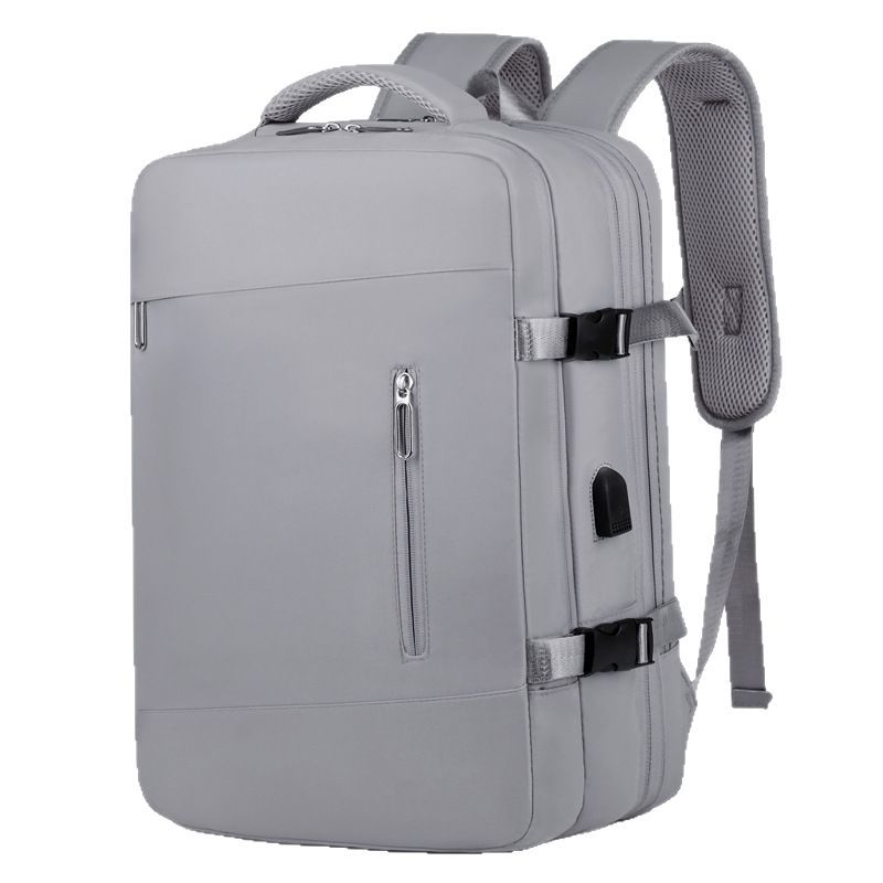 Cross-border wholesale casual business backpacks for men and women, high-end multi-functional computer bags, fashionable and simple travel backpacks Item Picture