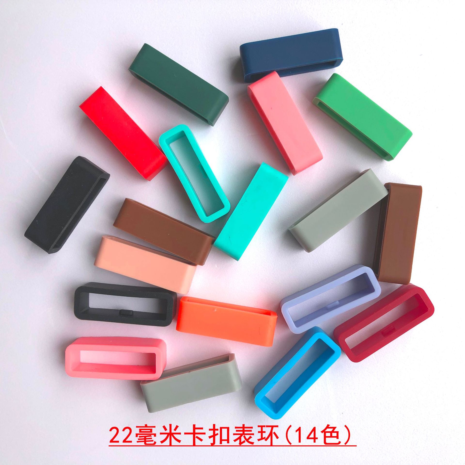 Factory wholesale silicone watch band, 22mm bezel, multiple colors available, rubber watch ring, watch band, activity ring full figure