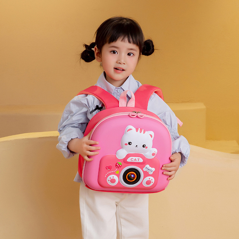 3D stereoscopic backpacks for children in the small and middle classes of kindergartens, lightweight eggshell backpacks for boys and girls, for export full figure