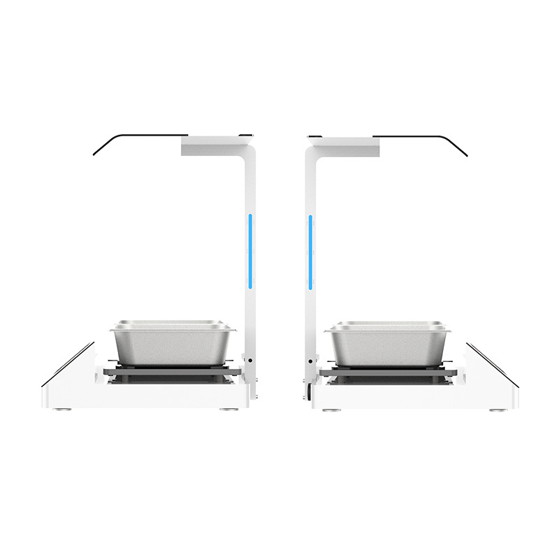 Smart catering self-service checkout, self-service heating, intelligent sensing weighing, face recognition, dish analysis, intelligent scale Specification drawing