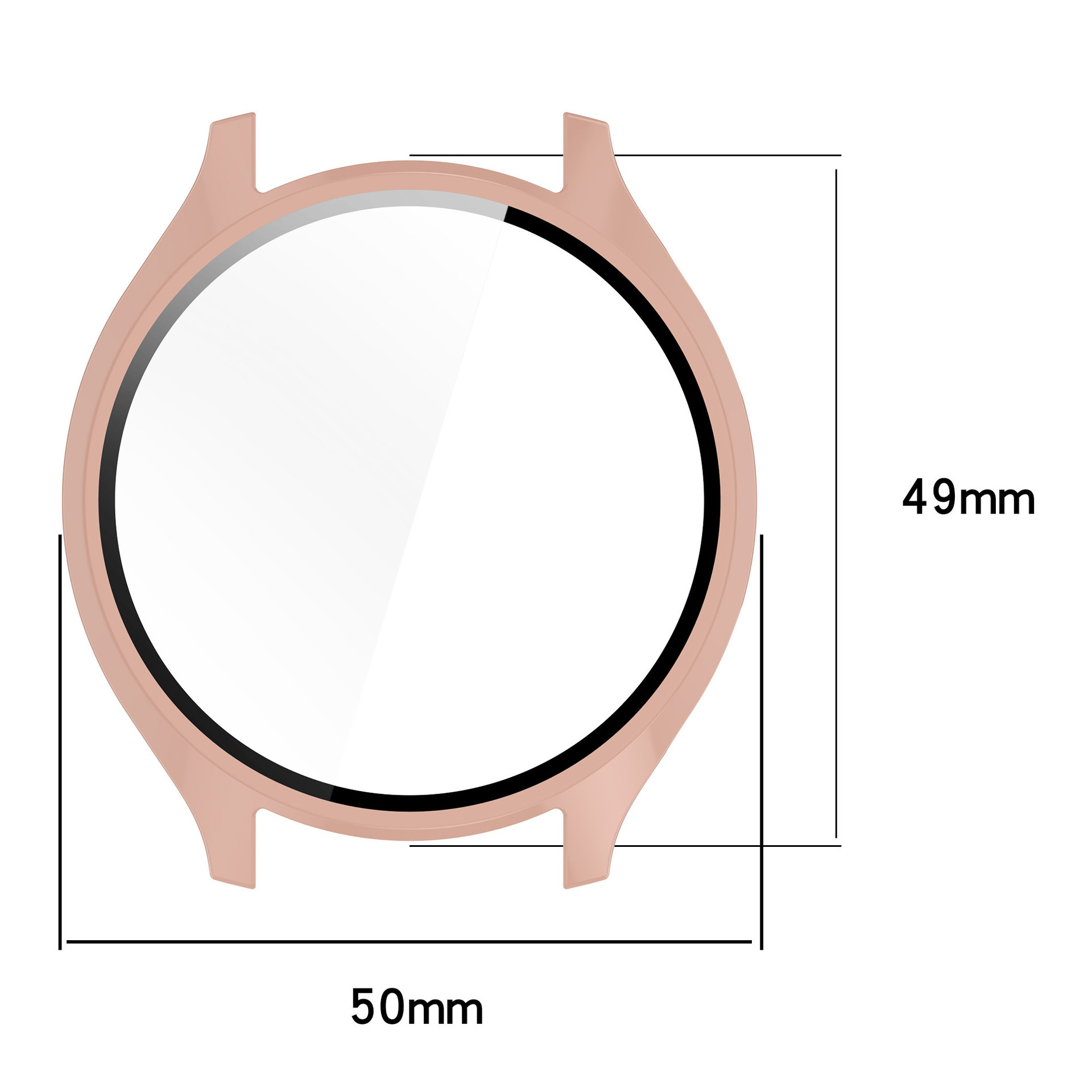 Suitable for Xiaomi watch2 watch protective case. Xiaomi Watch 2 watch integrated case PC+ tempered glass details Picture