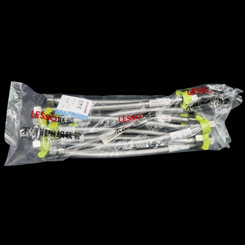 Liansu stainless steel braided hose 20-150cm long water tank toilet inlet pipe braided pipe Liansu braided pipe Specification drawing