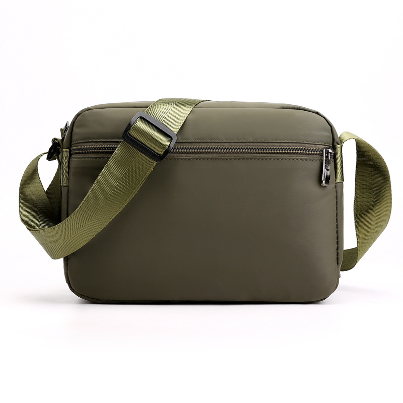 Factory direct sales of new men's single-shoulder bags, fashionable and casual men's bags, multi-functional nylon crossbody bags and sporty small bags Item Picture