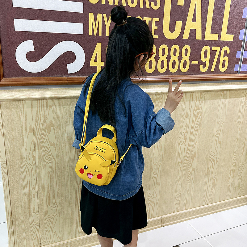 Cartoon cute children's single-shoulder small bag 2022 new style fashionable crossbody bag, stylish and casual accessory gift bag for girls Specification drawing