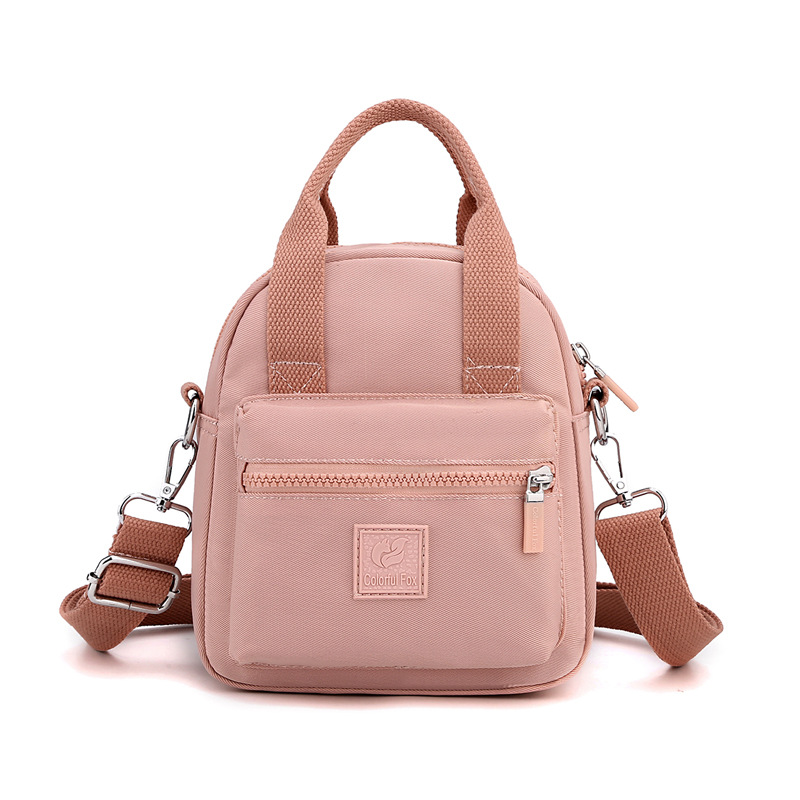 Cross-border exclusive women's fashionable and trendy single-shoulder bag, water-resistant nylon crossbody bag, casual and versatile mobile phone backpack Item Picture