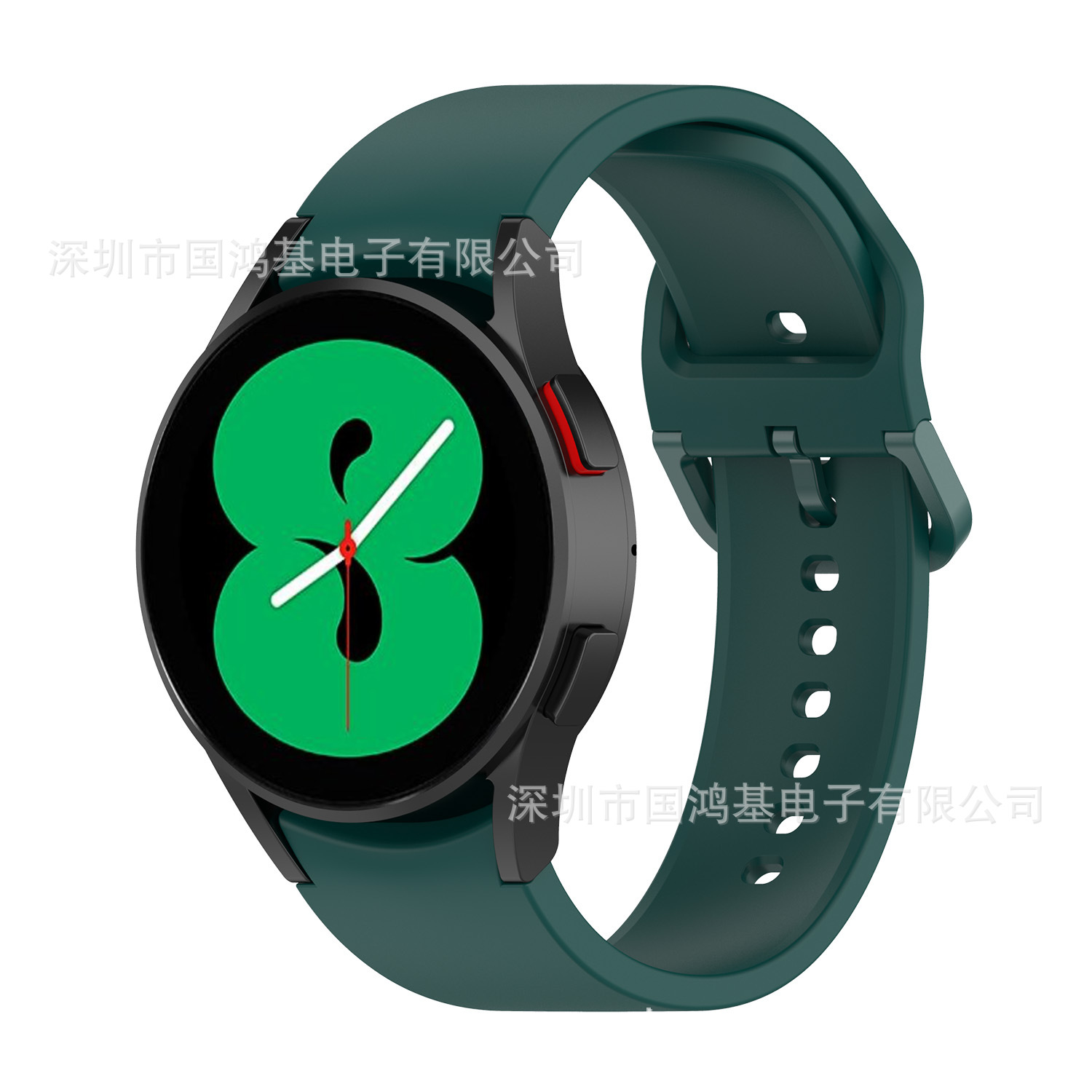 Guohongji is suitable for the official silicone watch strap of Samsung GalaxyWatch4, watch4/classic watch strap Item Picture