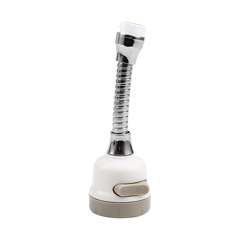 Kitchen faucet splash-proof head, stainless steel extension pipe, faucet pressure-increasing faucet, universal rotating bubble maker Item Picture