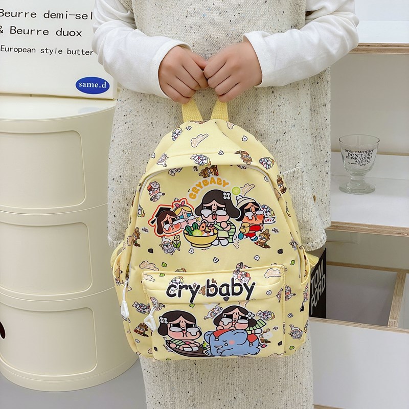 New cartoon-patterned kindergarten small class children's schoolbag for boys and girls aged 4-6, casual and lightweight backpack Application Scenario