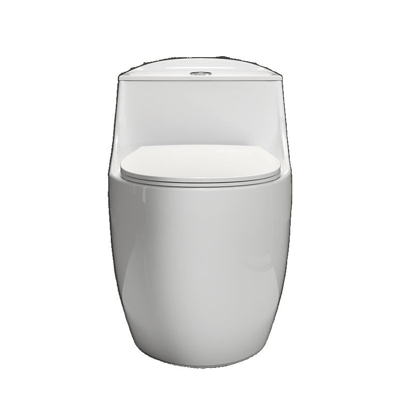Chaozhou bathroom egg-shaped toilet household toilet anti-freezing super vortex siphon super strong flushing force household bathroom toilet Item Picture