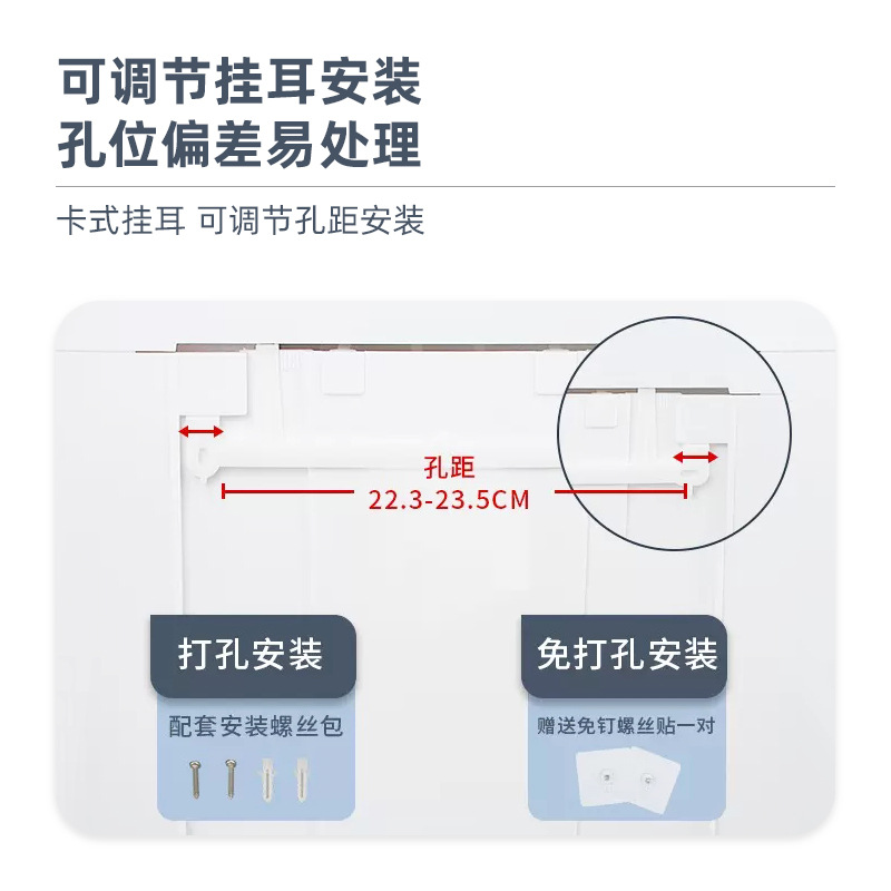 Cartier toilet water tank, high flush force bathroom water tank set, wall-mounted thickened toilet water tank, Cartier factory Application Scenario