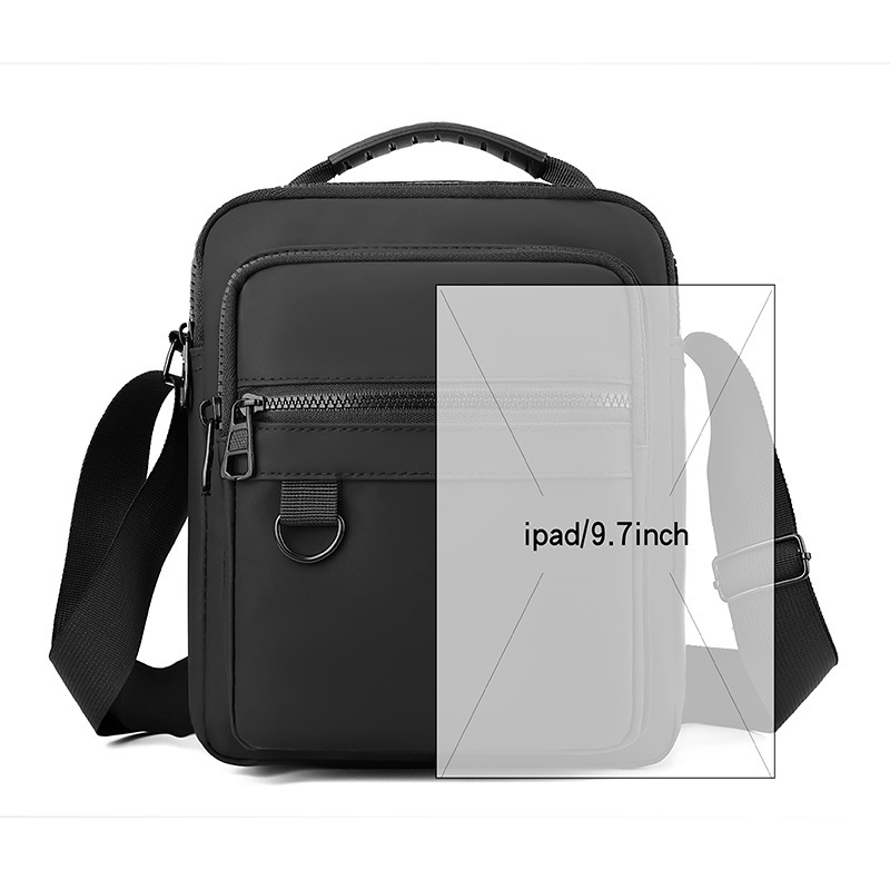 Men's bags, single-shoulder bags, casual crossbody bags, fashionable men's bags, trendy vertical sports small crossbody bags, travel small backpacks Item Picture