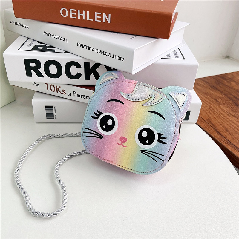 Mini children's bags, cute cartoon, fashionable single-shoulder bags, new Korean version, stylish, boys' and girls' crossbody bags details Picture