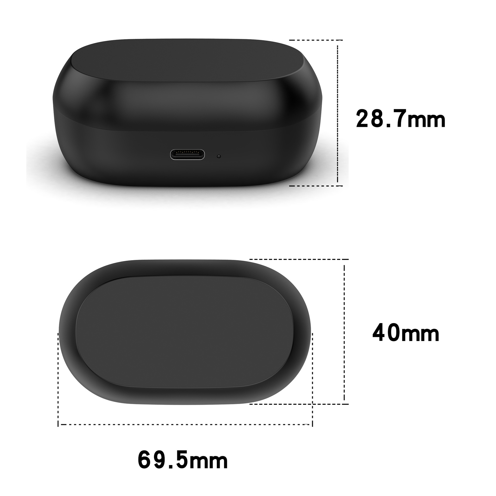 Compatible with Jabra Elite7 pro charging case and Zhenlu Wireless Bluetooth Earphone 7pro charging case details Picture