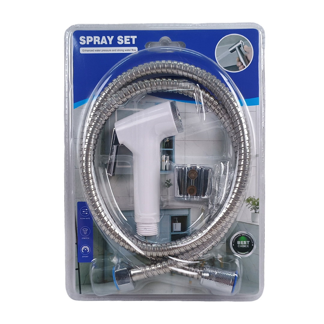 Washbasin, spray gun, nozzle, toilet spray gun set, shower head, pressurized flush, toilet faucet set with aluminum full figure