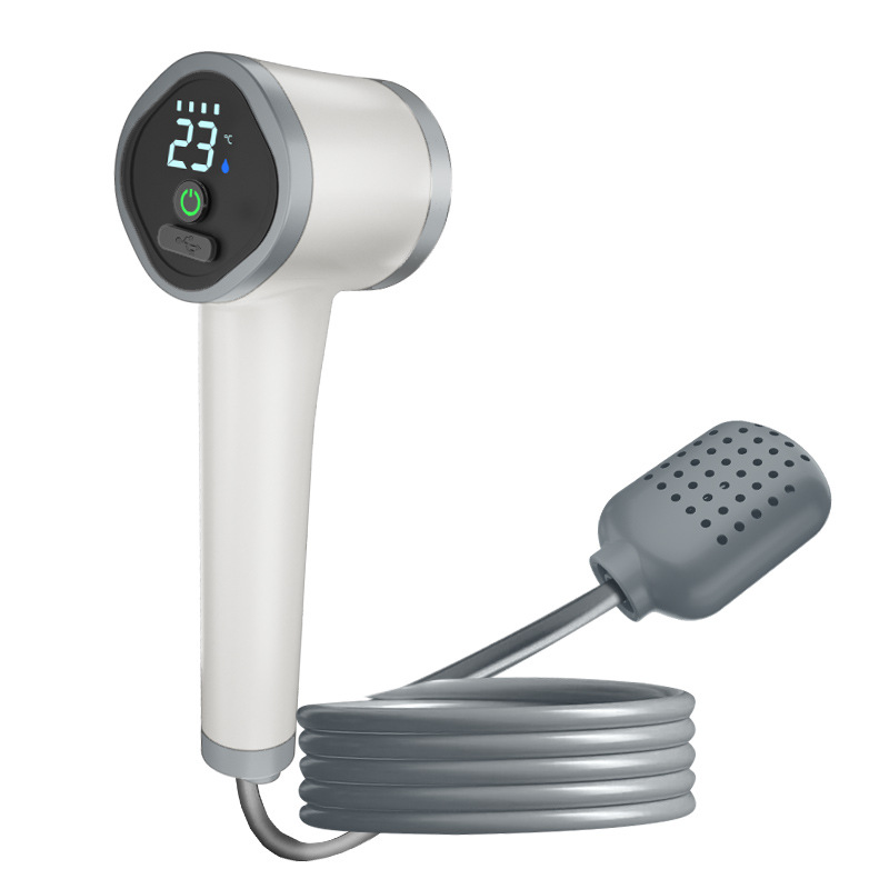 Expert selection of rechargeable showerhead bathing wonder, portable self-priming mobile electric shower for rural dormitories and rental houses Item Picture