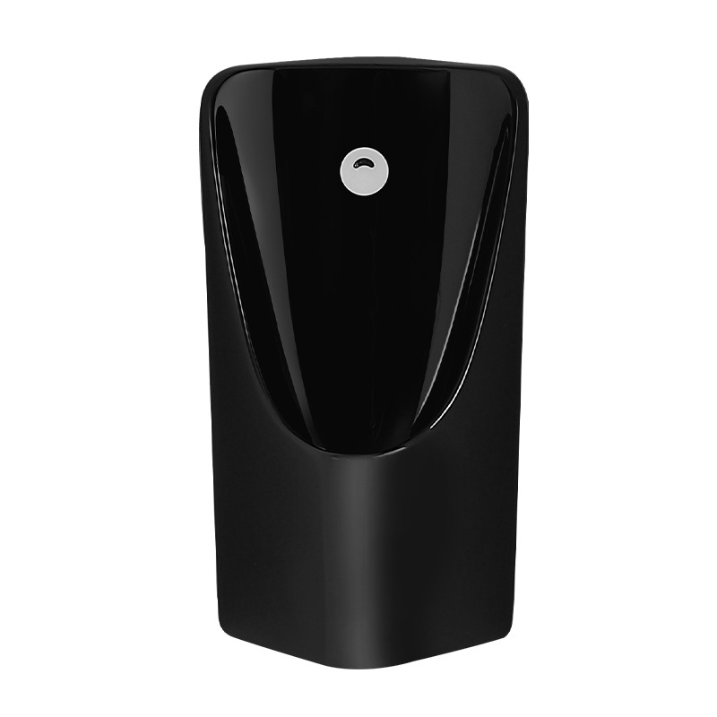 Triangular urinal, wall-mounted sensor manual integrated urinal, household urinal, small household ceramic men's urinal Item Picture