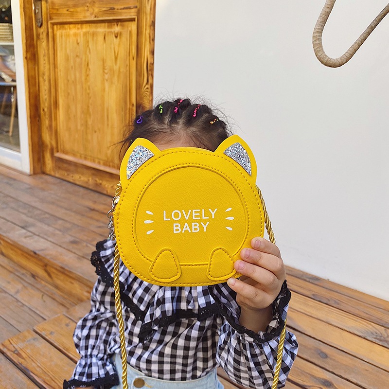 2020 Children's crossbody bag, mini and cute small bag for toddlers, single-shoulder bag, fashionable princess bag, trendy baby for boys and girls details Picture