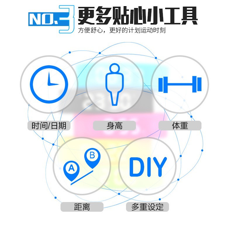 Y56 Smartwatch FD68S smart Bracelet, round screen, color screen, music, weather, step-counting sports bracelet Application Scenario