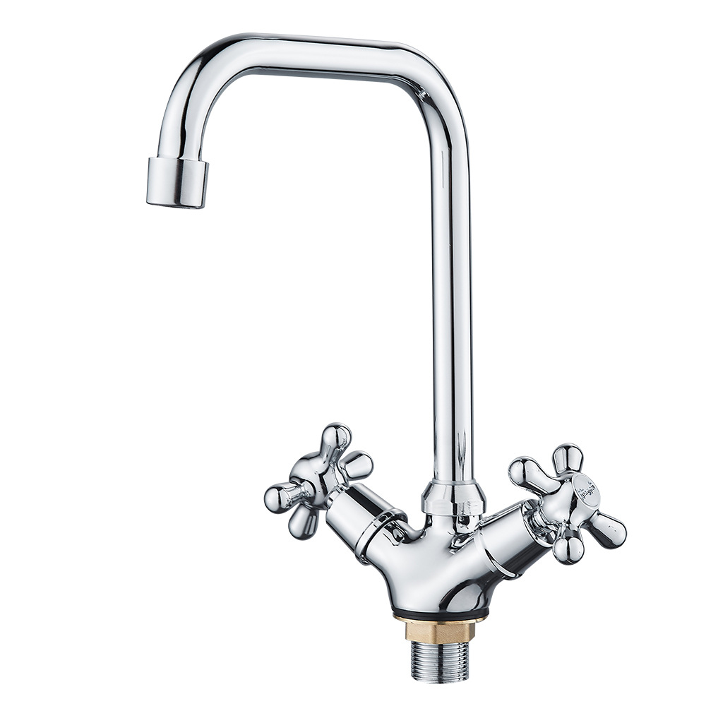 Russian kitchen faucets, hot and cold washbasins, washbasin faucets, universal tubes, vegetable washbasins, sink faucets Item Picture