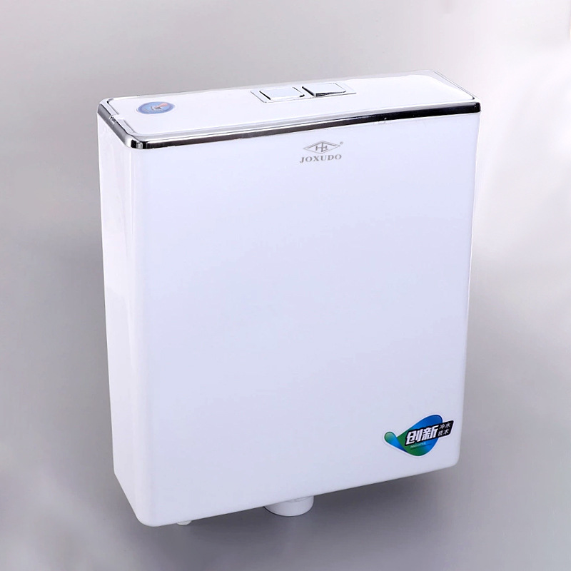 Bathroom flushing tank manufacturer, double-button large box, bouncy cover, toilet water tank, squat toilet, silent water tank Specification drawing