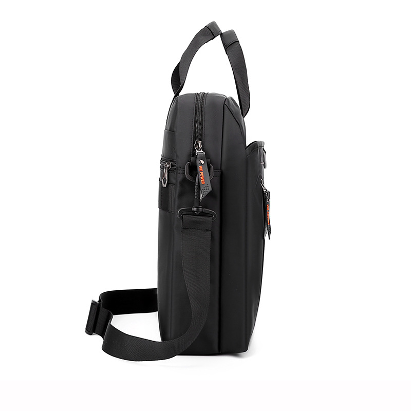 New cross-border men's single-shoulder bag, casual business hand-held men's bag, fashionable and simple men's crossbody bag, official document computer bag Specification drawing
