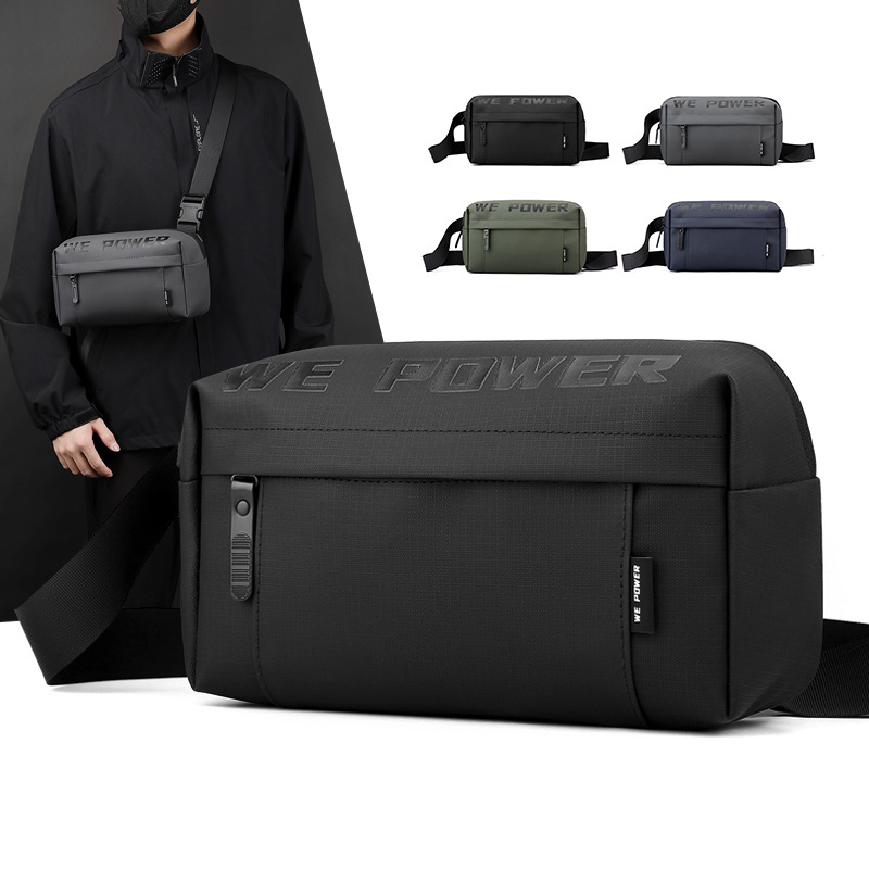 WEPOWER's new men's bags include casual single-shoulder bags, chest bags, stylish crossbody bags, and small crossbody bags full figure