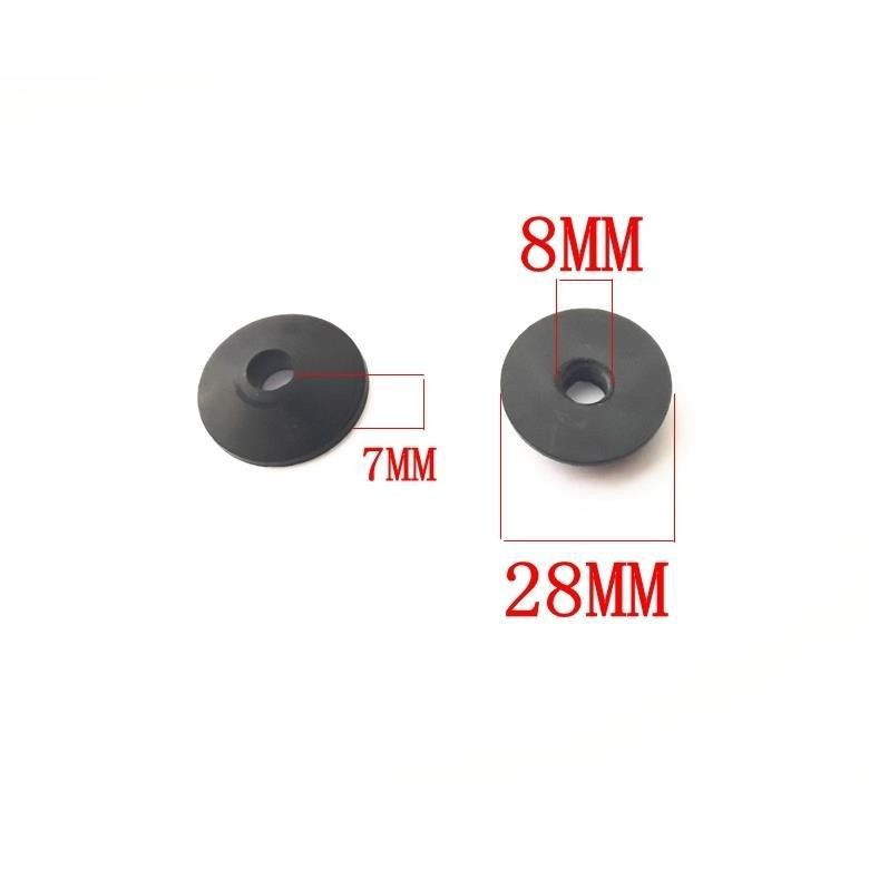 Split-type toilet seat, fixed installation, copper screws, sealing rubber rings, rubber pads, rubber stoppers, hole pads and accessories details Picture