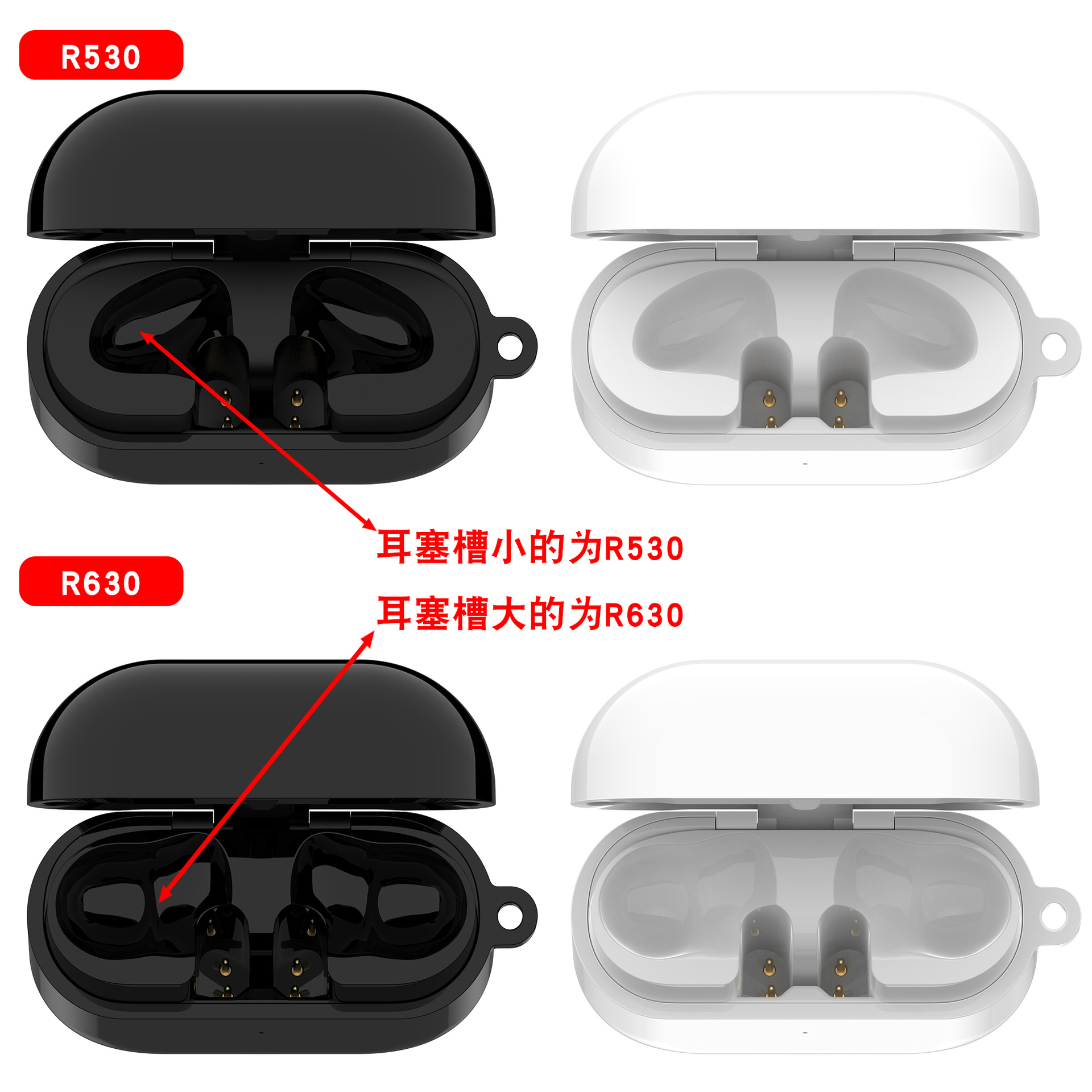 Compatible with Samsung Buds3Pro charging case R630 and Samsung Buds3R530 charging case details Picture
